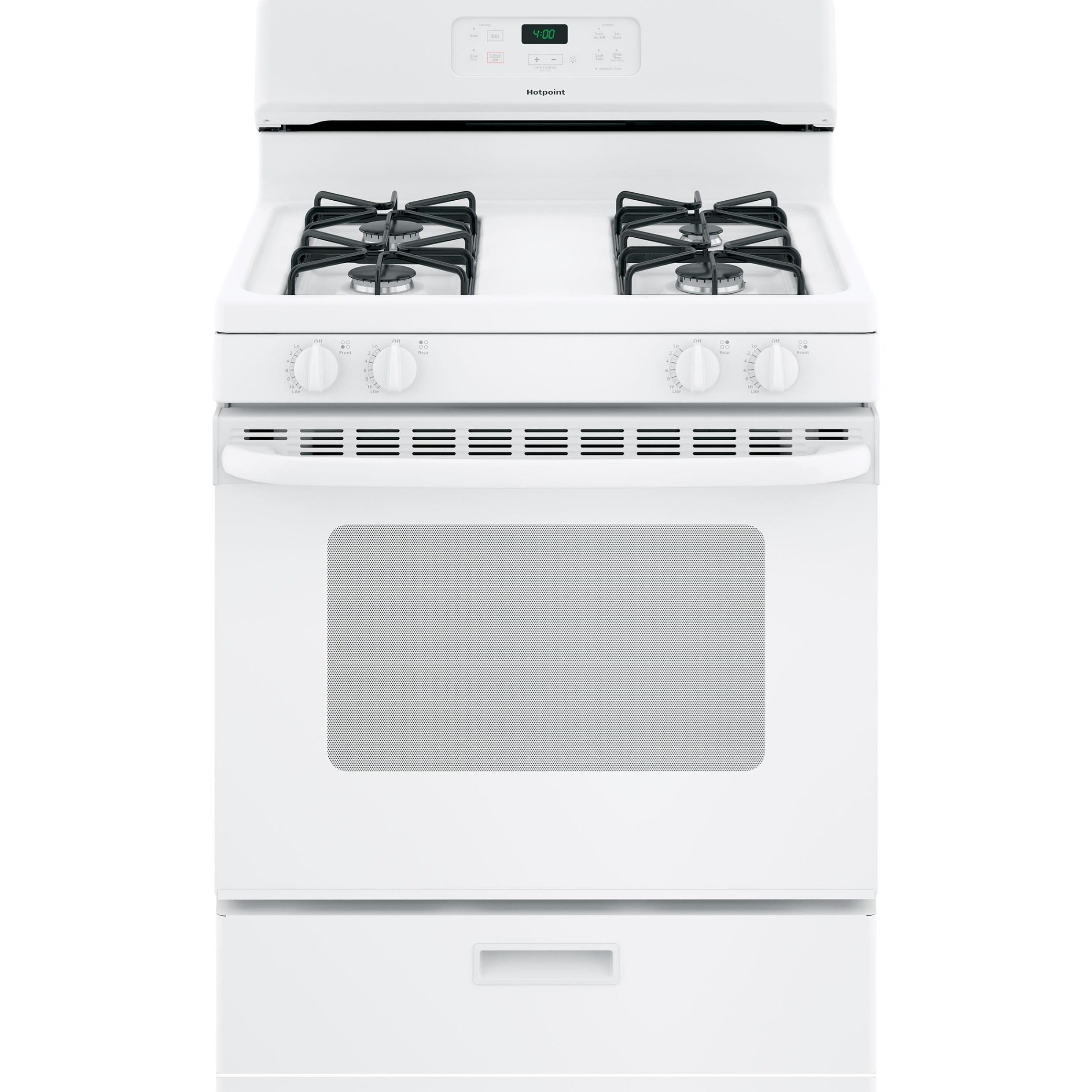 GE Appliances RGBS400DMWW Hotpoint® 30" FreeStanding Standard Clean